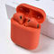 Apple rouge Earbuds sans fil compatible, les écouteurs légers aiment Airpods