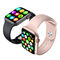 W26 Bluetooth appelle le coeur Rate Monitor Sports de bande de poignet de Smart Watch